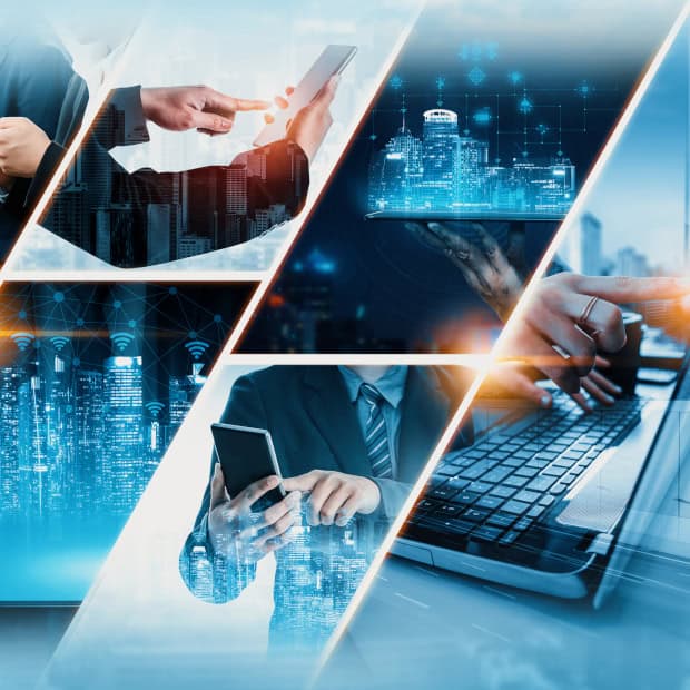 Verkkosivuston suorituskyvyn optimointi CDN-palvelulla – teknologia ja digitalisaatio kuvastettuna.